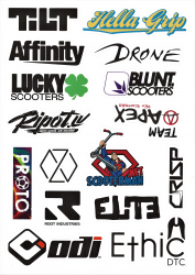 Sticker pack Brands