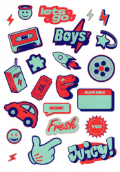 Sticker pack Boys