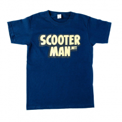 Scooterman.net T-shirt Blue