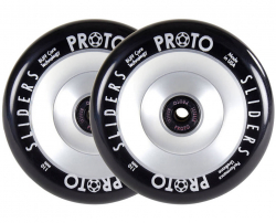 Proto Full Core Slider Wheel 2-Pack 110mm Silver