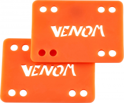 Venom 1-8 Risers set of 2 Orange