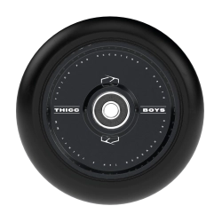 Fuzion Hollowcore Wheel Thiccboy 110mm Black