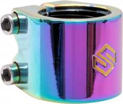 Striker Lux Double Pro Scooter Clamp Rainbow