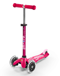 Micro Mini Deluxe LED ( Luminous wheels ) (Pink)