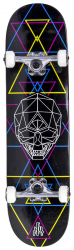 Enuff Geo Skull Complete Skateboard (Black)