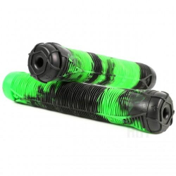 BLUNT HAND GRIP V2 (2 pair of ends) (Green/Black)