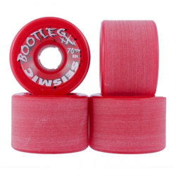 Seismic Bootleg Wheels  (Red)