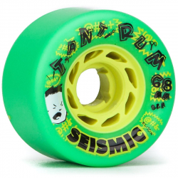 Seismic Tantrum Wheels Green 68mm