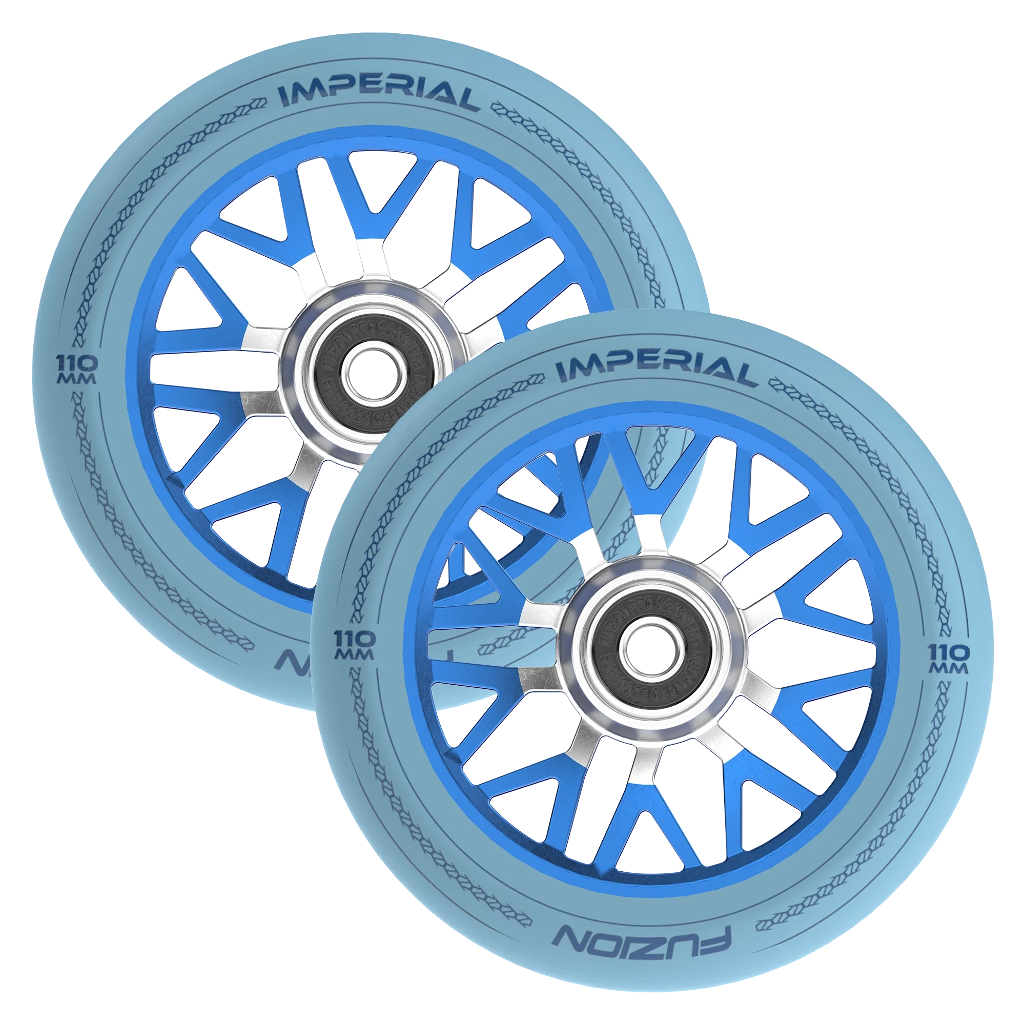 Fuzion Wheels Imperial 110mm 2-pack