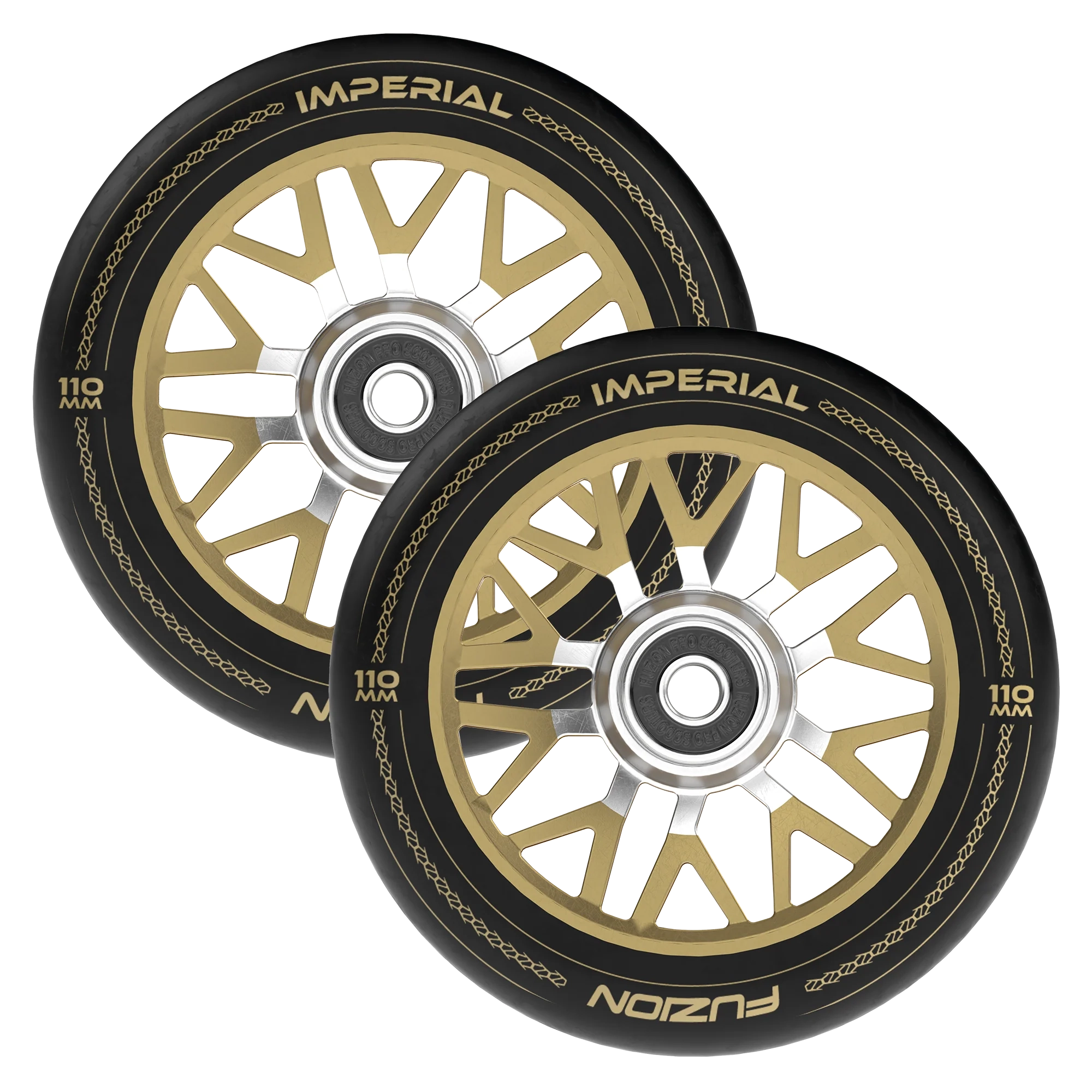 Fuzion Wheels Imperial 110mm 2-pack