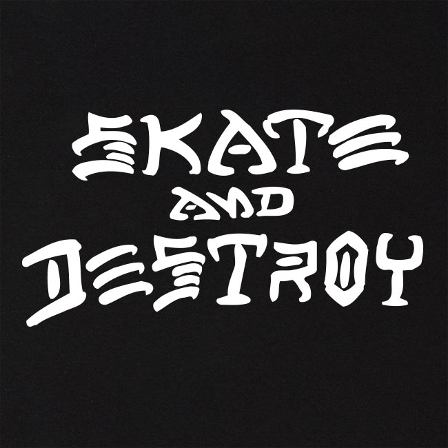 Thrasher Hoodie Skate and Destroy