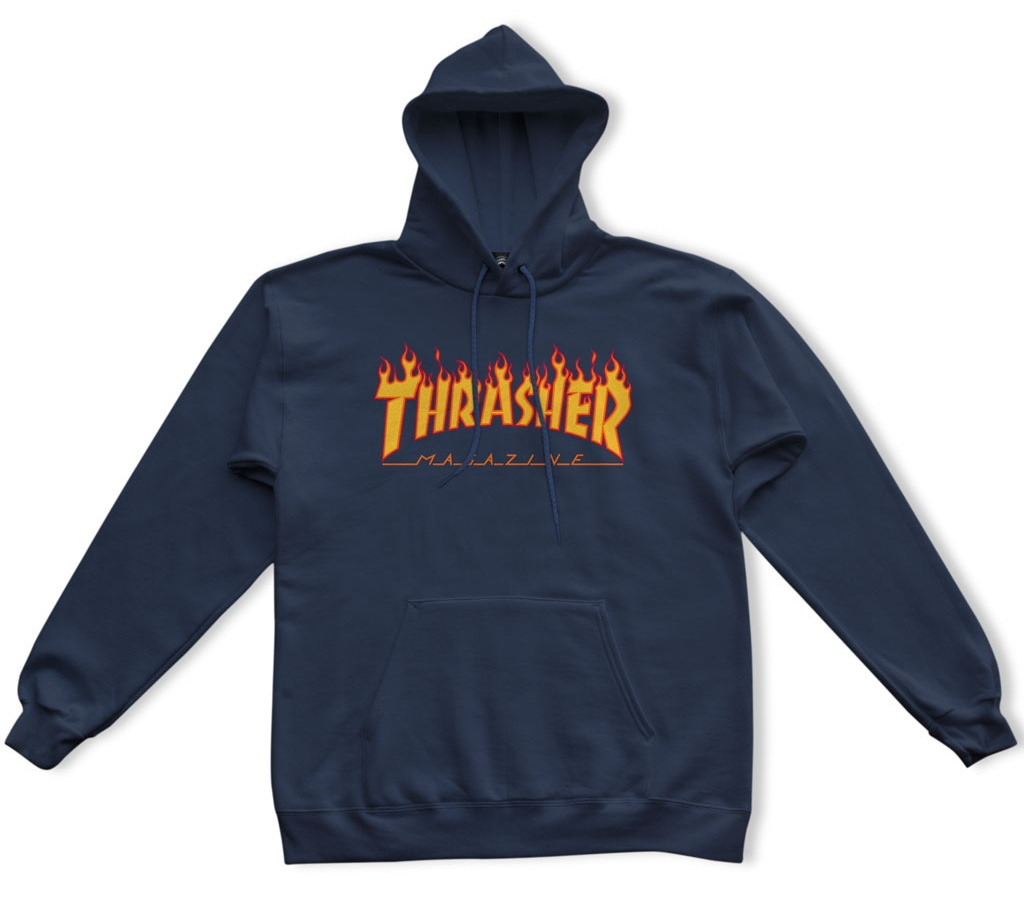 Thrasher Hoodie Flame