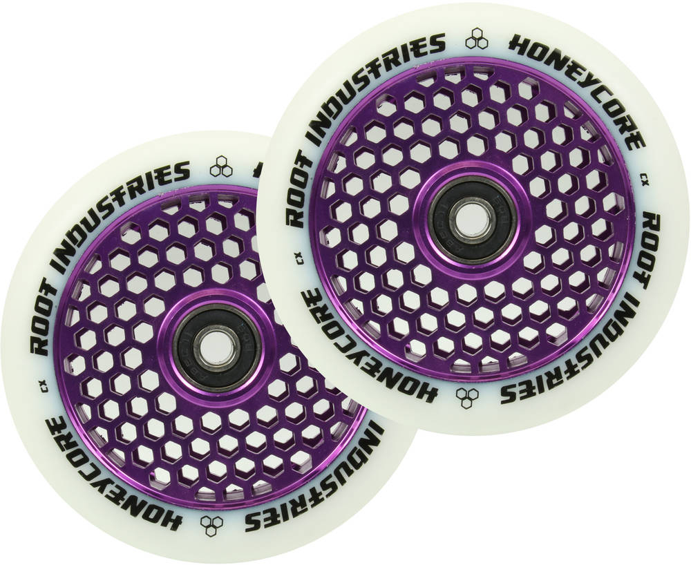 Root Industries Honeycore Wheels White 110mm