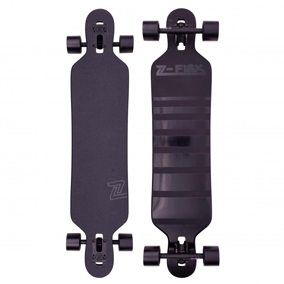 Limpiamente Montañas climáticas conformidad Z-Flex Longboard Drop Through 41