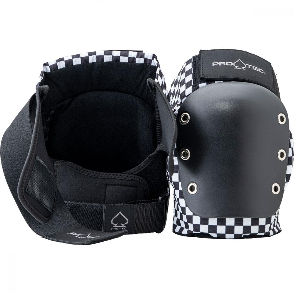 Pro-Tec Knee Pads Open Back Checker