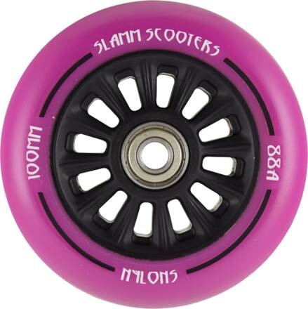 Slamm Scooter Wheel Nylon Core 100mm Purple 