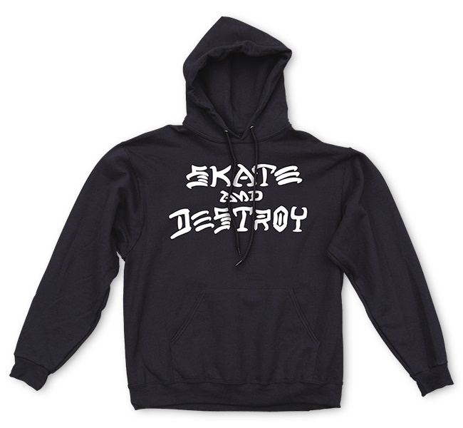 Thrasher Hoodie Skate and Destroy