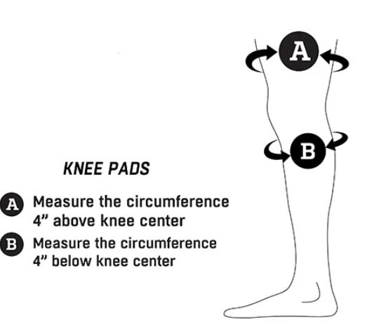 Pro-Tec Knee Pads Open Back Black