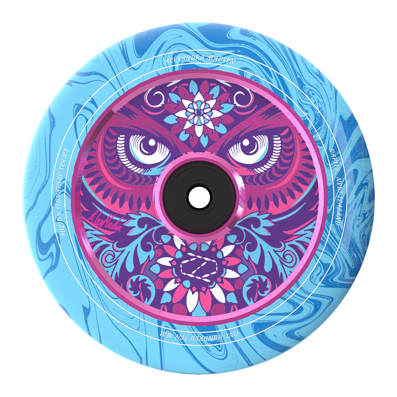 Fuzion Hollowcore Wheels 110mm 2-pack