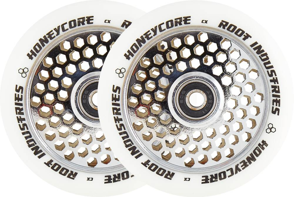 Root Industries Honeycore Wheels White 110mm