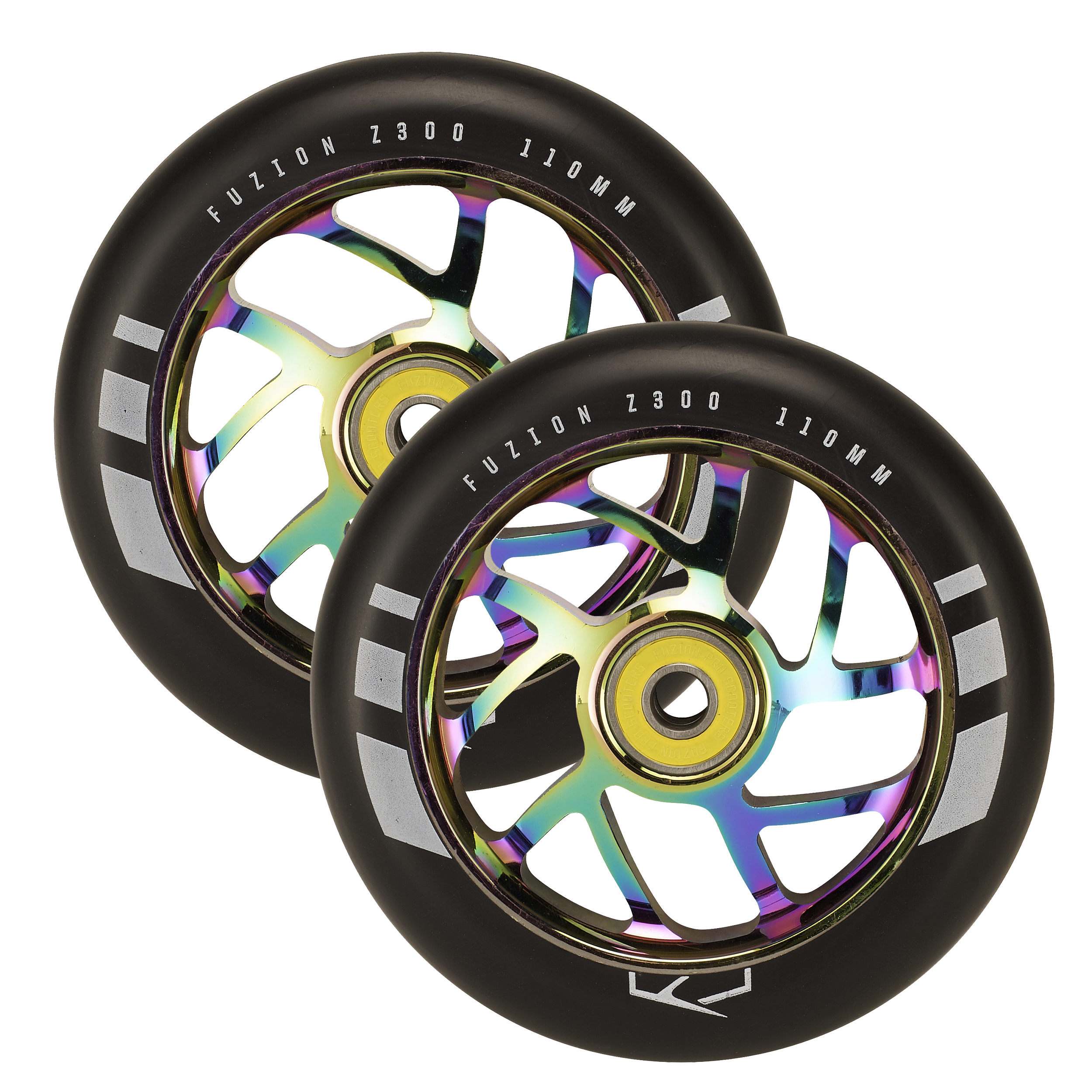 Fuzion Flight Wheels 110mm 2-pack