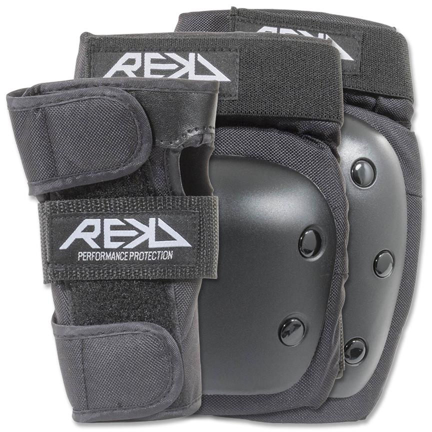 REKD Heavy Duty Triple Pad Set Black