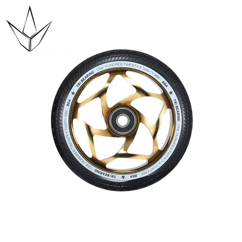 BLUNT WHEEL TRI BEARING 120MM x 30MM