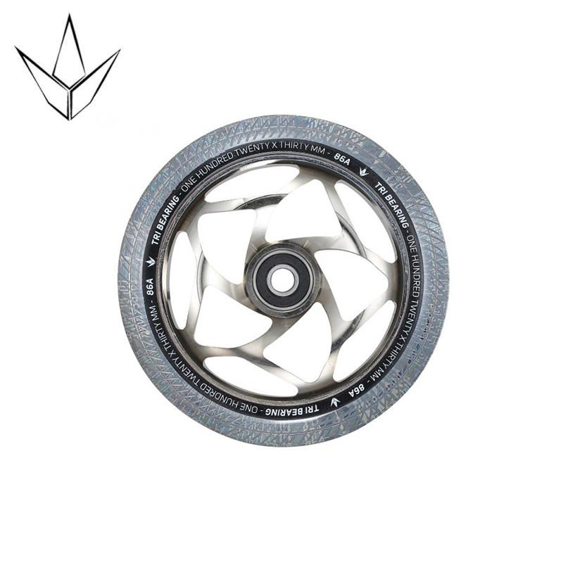 BLUNT WHEEL TRI BEARING 120MM x 30MM