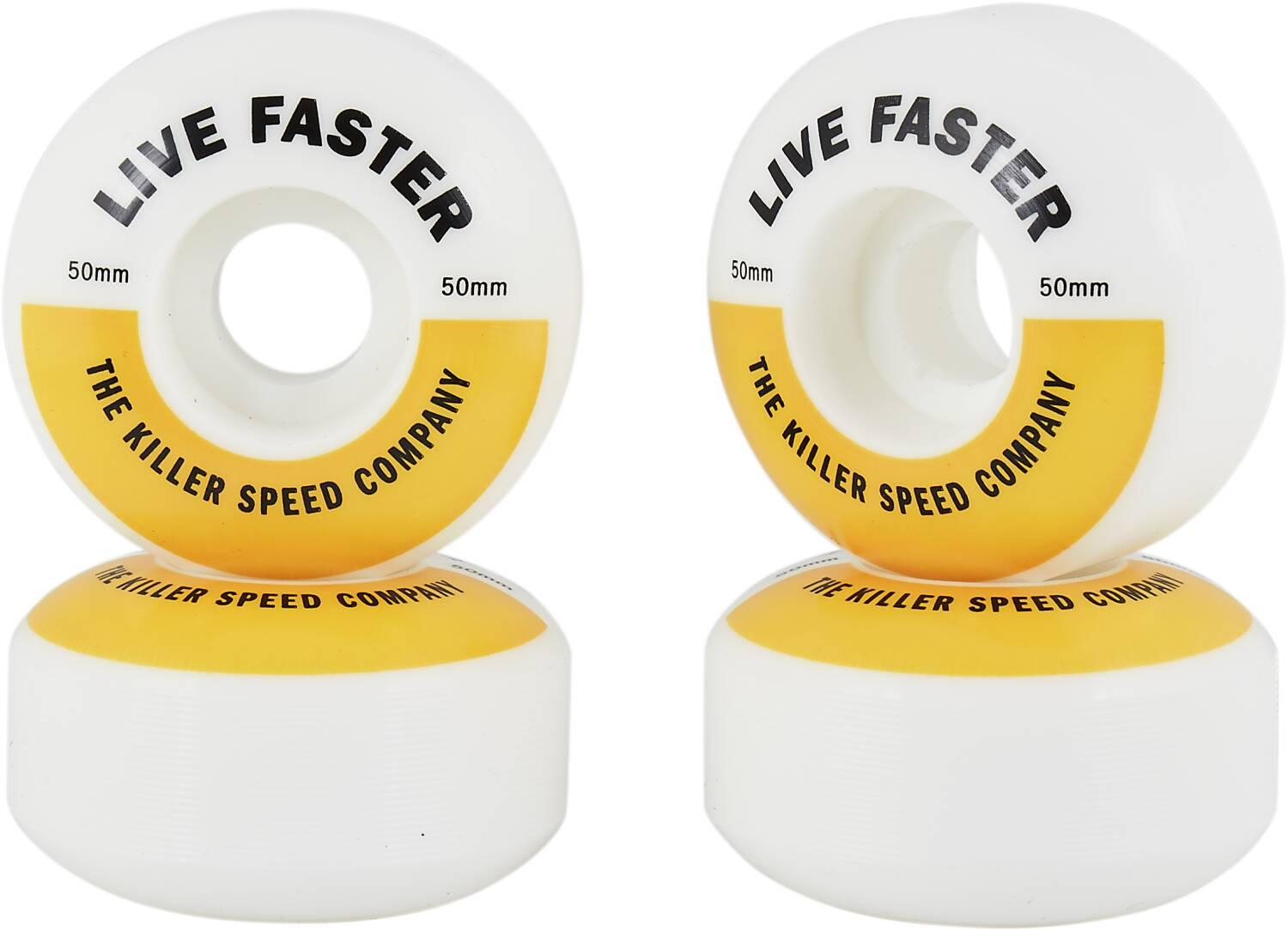 Killer Classic Cut Live Faster Yellow Wheel Set